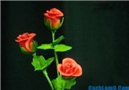 Cách làm hoa hồng bằng vải voan đơn giản nhất mà đẹp