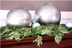 Cách làm quả cầu thủy tinh trang trí Noel