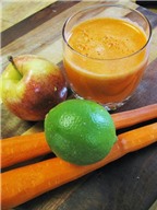 Cách làm sinh tố cà rốt giảm cân ngày Tết