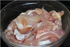 Cách làm thịt gà chiên giòn sốt dứa