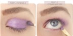 Cách trang điểm mắt đẹp với màu mắt tím oải hương