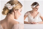 Các kiểu hoa cài tóc cô dâu mang đến vẻ đẹp thuần khiết