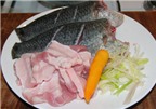 Cá rô kho thịt ba rọi tuyệt ngon ngày lạnh