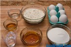 Học cách làm bánh bông lan trứng muối ngon và độc đáo