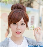 Hướng dẫn cách búi tóc củ tỏi Hàn Quốc đơn giản mà siêu xinh