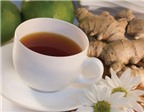 “Trị” ốm nghén với trà gừng vỏ quýt