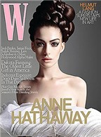 Anne Hathaway phá cách trên W