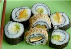 Sushi rau dành cho người ăn chay