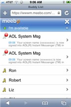 Meebo.com - Chat với nhiều phong cách khác nhau