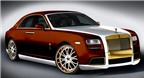 Siêu xe Rolls-Royce Ghost mặc “giáp vàng”