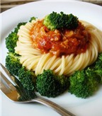 Bữa tối ngon miệng với Spaghetti