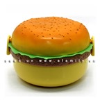Hộp cơm hình… hamburger xinh xắn