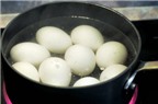 Cách luộc trứng ngon