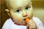 Nitrat trong rau củ có thể gây nguy hại cho bé