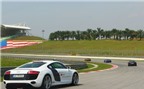 Thử sức siêu xe Audi R8 trên đường đua F1
