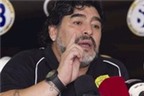 Maradona xuất trận giúp trẻ em Libya