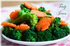 Cà rốt và súp lơ xanh giúp chống ung thư
