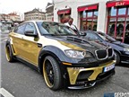 BMW X6 độ mạ vàng
