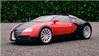 Độc đáo Bugatti Veyron làm bằng… giấy A4