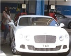 Ái nữ của tỷ phú F1 lái siêu xe Bentley
