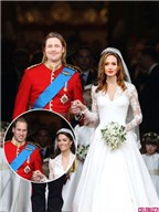 Jolie-Pitt trong các phong cách cưới khác nhau