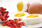 Trứng gà + câu kỷ tử hỗ trợ điều trị viêm gan