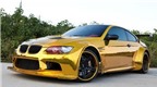 BMW M3 mạ vàng bóng loáng