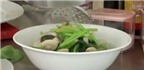 Canh ngao nấu cải ngọt: món ngon, bổ dưỡng