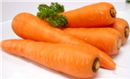 Cà rốt chữa suy nhược cơ thể