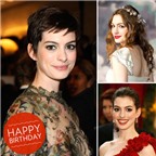 10 kiểu làm đẹp 'chất' nhất của Anne Hathaway