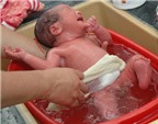 Tắm nước dừa, trẻ mới sinh bị viêm da