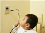 Biện pháp phòng ngừa điện giật cho trẻ