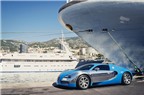 Bugatti Veyron 16.4 Centenaire trong nắng vàng biển xanh ở Monaco