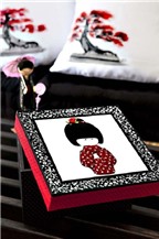 Trang trí hộp quà theo phong cách Nhật Bản