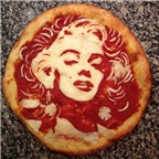 Độc đáo Pizza họa chân dung người nổi tiếng