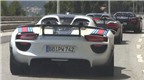 Đội hình sáu siêu xe Porsche 918 Spyders bị tóm ở Monaco