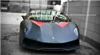 Siêu xe triệu đô Lamborghini Sesto Elemento cũng bị 