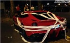 Siêu xe Ferrari của Balotelli bị “băng bó” bằng giấy vệ sinh