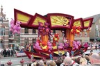 Náo nhiệt lễ hội xe hoa ở Hà Lan