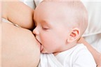 Khi bé bú, sữa mẹ xuống nhiều phải làm sao?