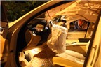 Siêu mẫu Võ Hoàng Yến bị nạn cùng xe BMW