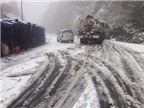 Kinh nghiệm lái xe ô tô an toàn trên đường có tuyết