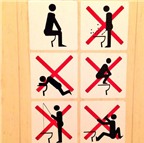 Sochi cấm câu cá... trong nhà vệ sinh