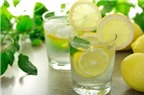 10 lợi ích của nước chanh