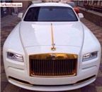 Rolls-Royce Wraith mạ vàng độc đáo
