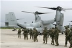 Mỹ điều hai phi đội MV-22 Osprey tập trận ở Hàn Quốc