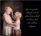 Rơi nước mắt trước hình ảnh các bé gái bị ung thư bao bọc lẫn nhau