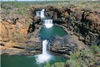 Độc đáo thác nước 4 tầng ở Australia