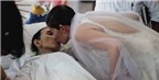 Đám cưới xúc động trên giường bệnh của chàng trai ung thư