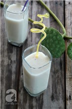 Cách đơn giản làm sữa hạt sen mát bổ giải nhiệt ngày hè
